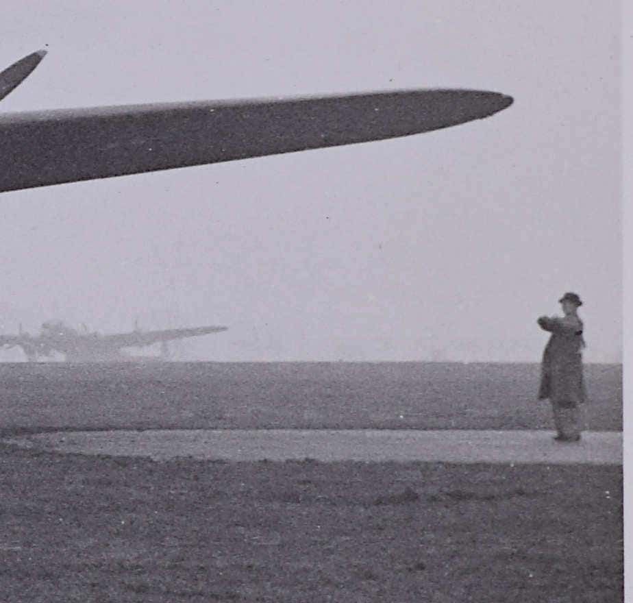 Avro Lancaster Bomber At Dispersal Point 1943 Original Silver Gelatin Photograph 1943 photo for sale