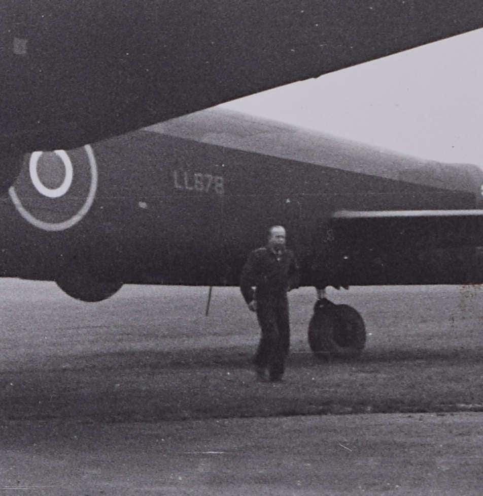 Lancaster Bomber Lily Mars 1943 Original Silver Gelatin Photograph I photo for sale