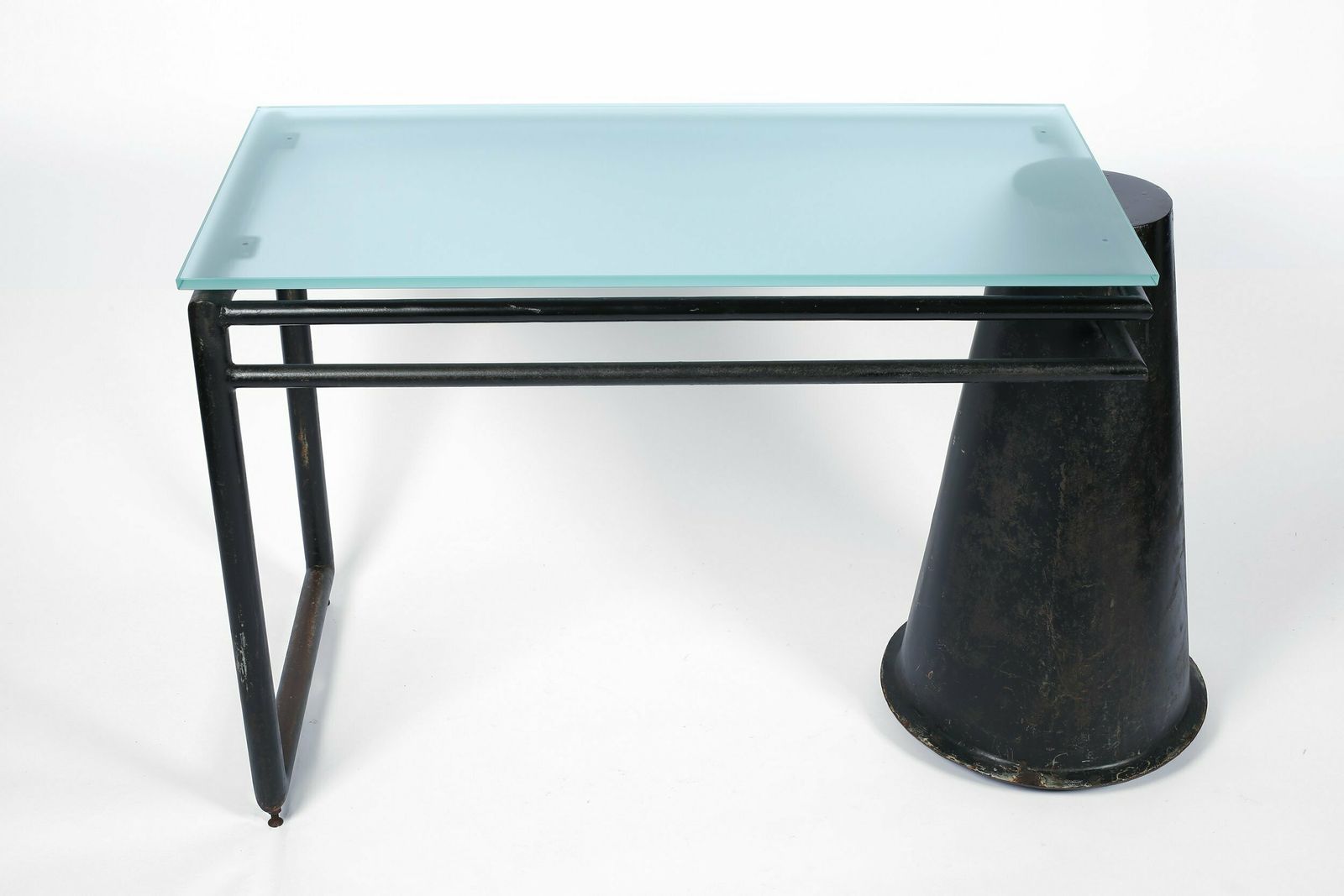 Modernist Steel Desk, Early 20th Century photo furniture