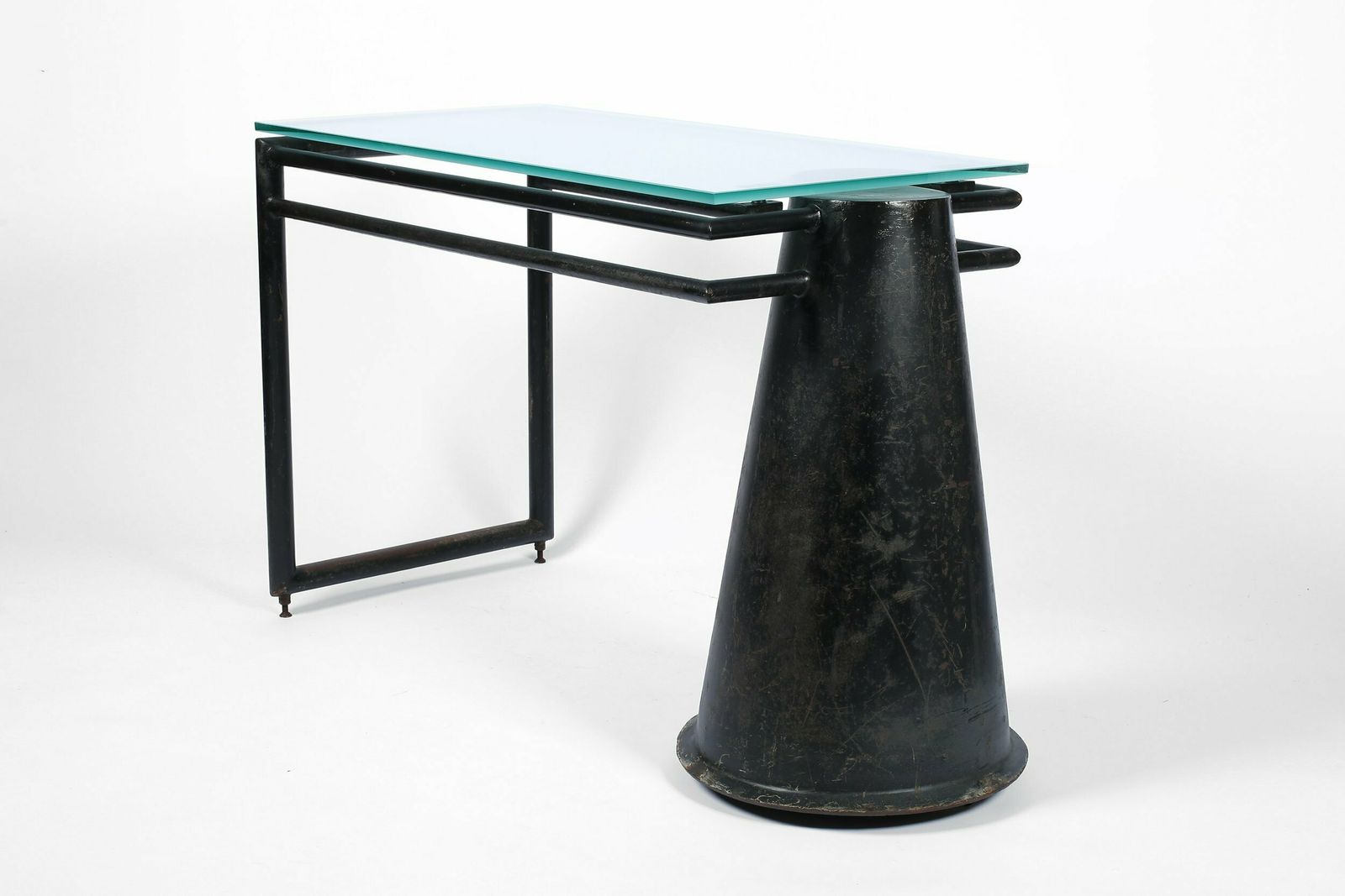 Modernist Steel Desk, Early 20th Century photo Furniture