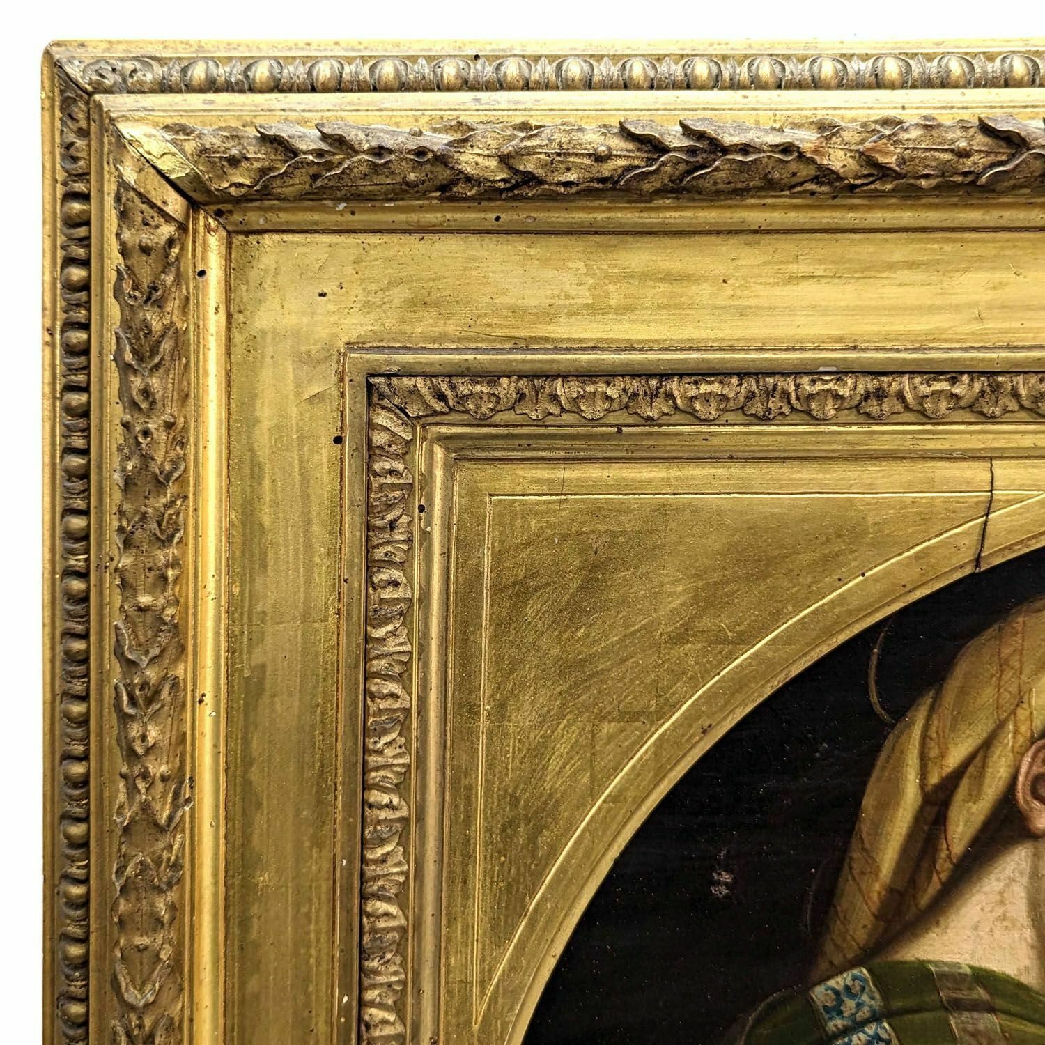 Madonna Della Sedia, 19th Century Copy On Canvas Of The Famous Painting By Raphael photo for sale