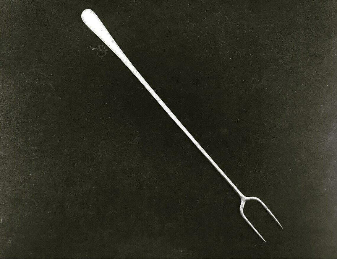Toasting Bread Fork Victorian Silver Plated Pickle Server Decorative Fork Cold Meat Charcuterie Collection Gift For Hostess Christmas Table