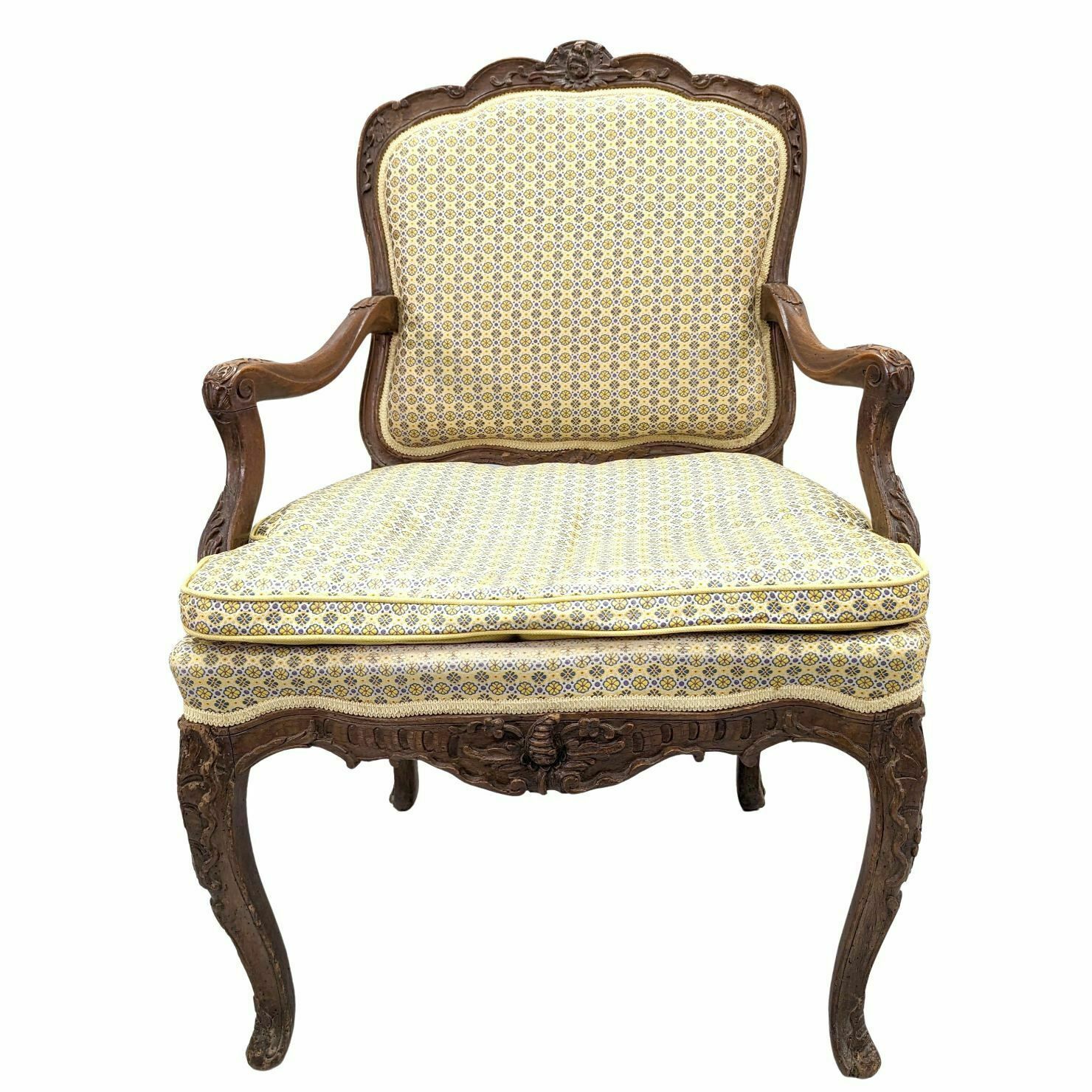 Pair Of Armchairs à La Reine Stamped By Cresson, 18th Century photo buy