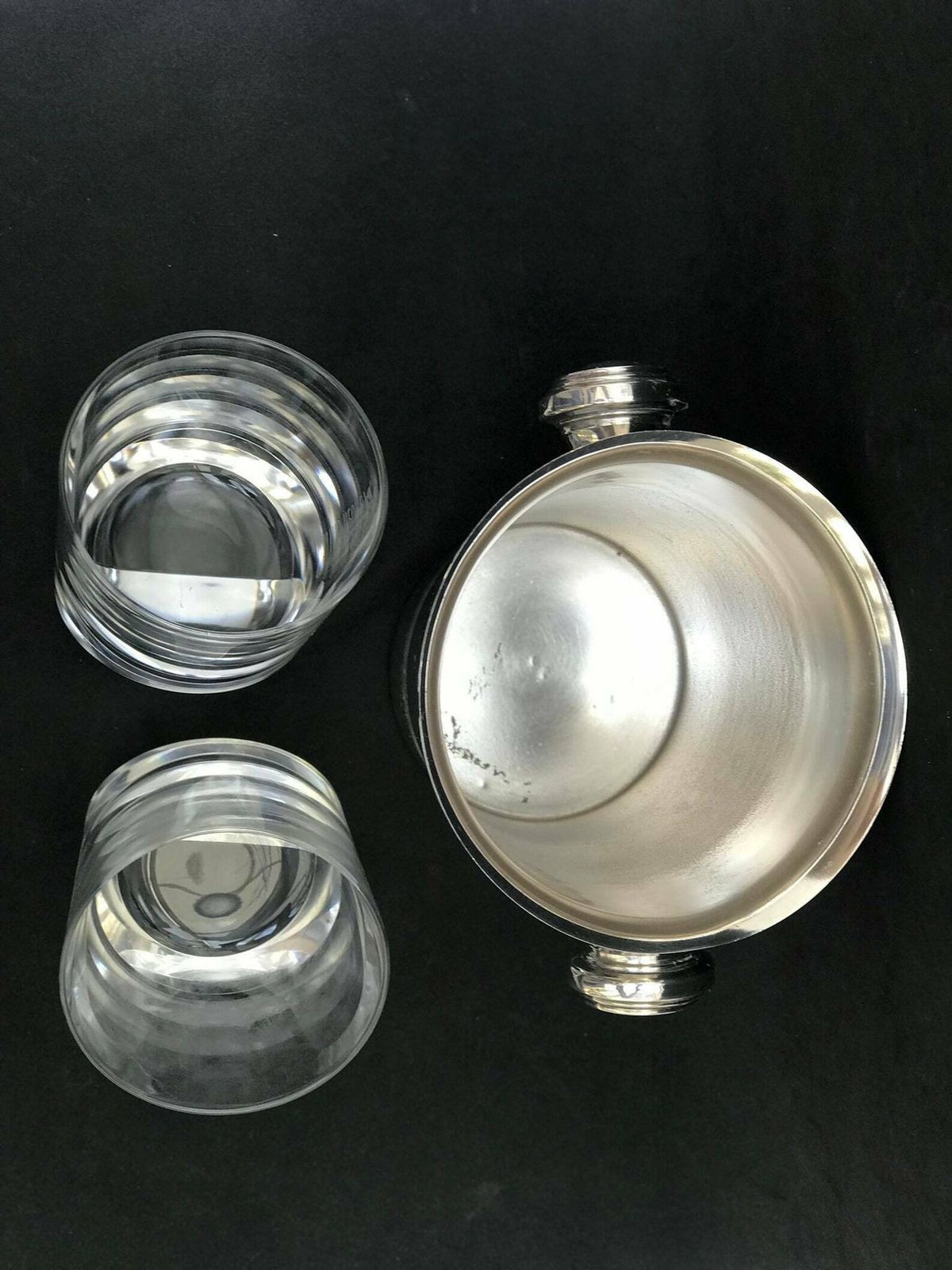 Whiskyglassenset Van 2 Stuks – Ijsemmer – Sliding – Zwaar Kristal – Geslepen – Scotch – Whisky – Bourbon – Vintage – Cadeau Voor Hem – Vaderdag – Baas – Barkar photo buy