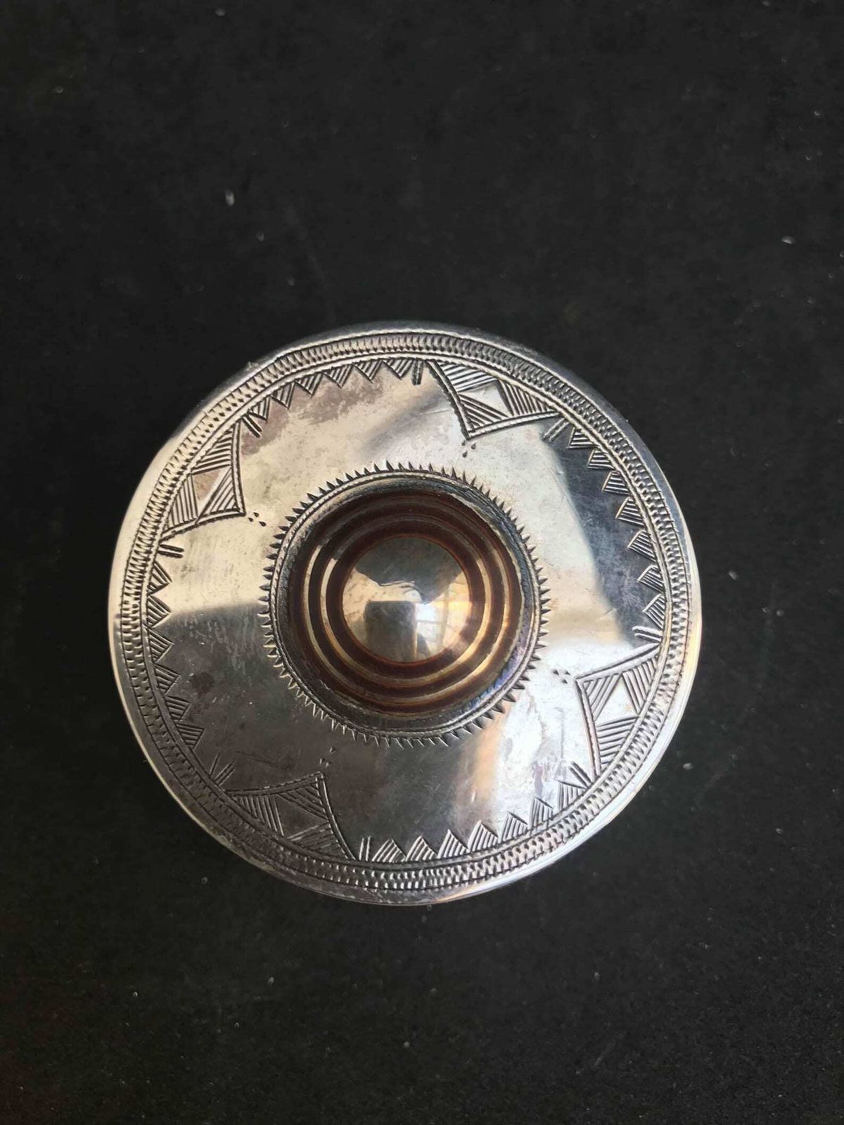 Tuareg Box Tribal Jewelry Silver African Berber Nomadic Traditionalart Authentic Handmade Sahara Ethnic Decor Gift Box Collector Ring photo vinterior