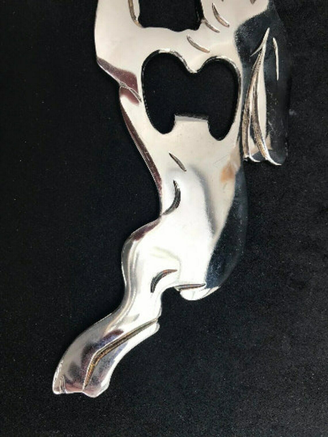 Bottle Opener Art Deco Silver Plated Bottle Opener Rabbit Hare Hunt Gift Hunter Decor Bar Accessory Animal 1930s Bar Decor Bar Accents photo vinterior