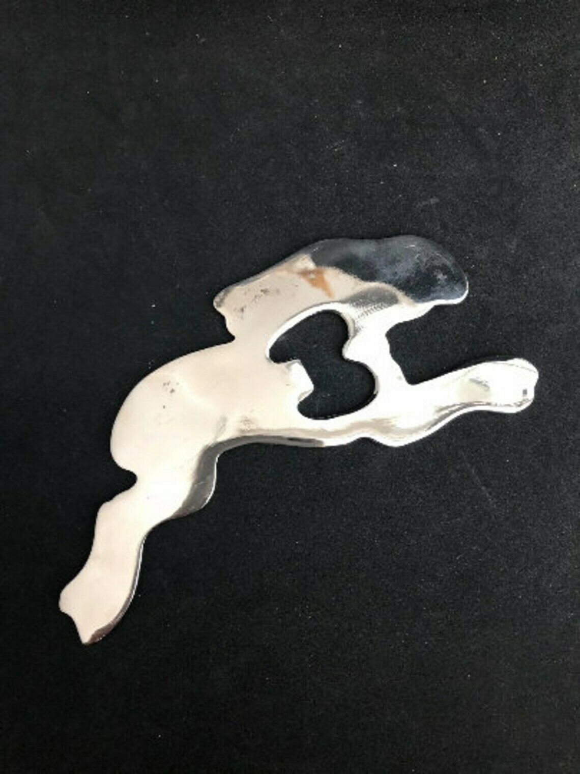 photo furniture Bottle Opener Art Deco Silver Plated Bottle Opener Rabbit Hare Hunt Gift Hunter Decor Bar Accessory Animal 1930s Bar Decor Bar Accents