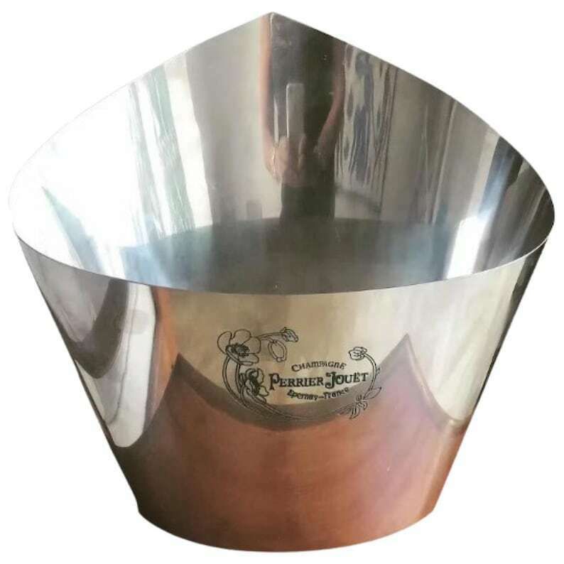 Champagne Ice Bucket Extra Large 4/5 Bottles Perrier Jouet Large Double Magnum Oval Ice Cooler Chilling Bar Decor Gift Garden Party