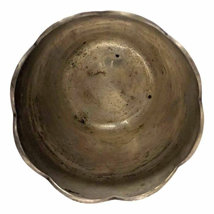 Pewter Goblet Hammered In The Spirit Of Jean Despres photo Garden Decor