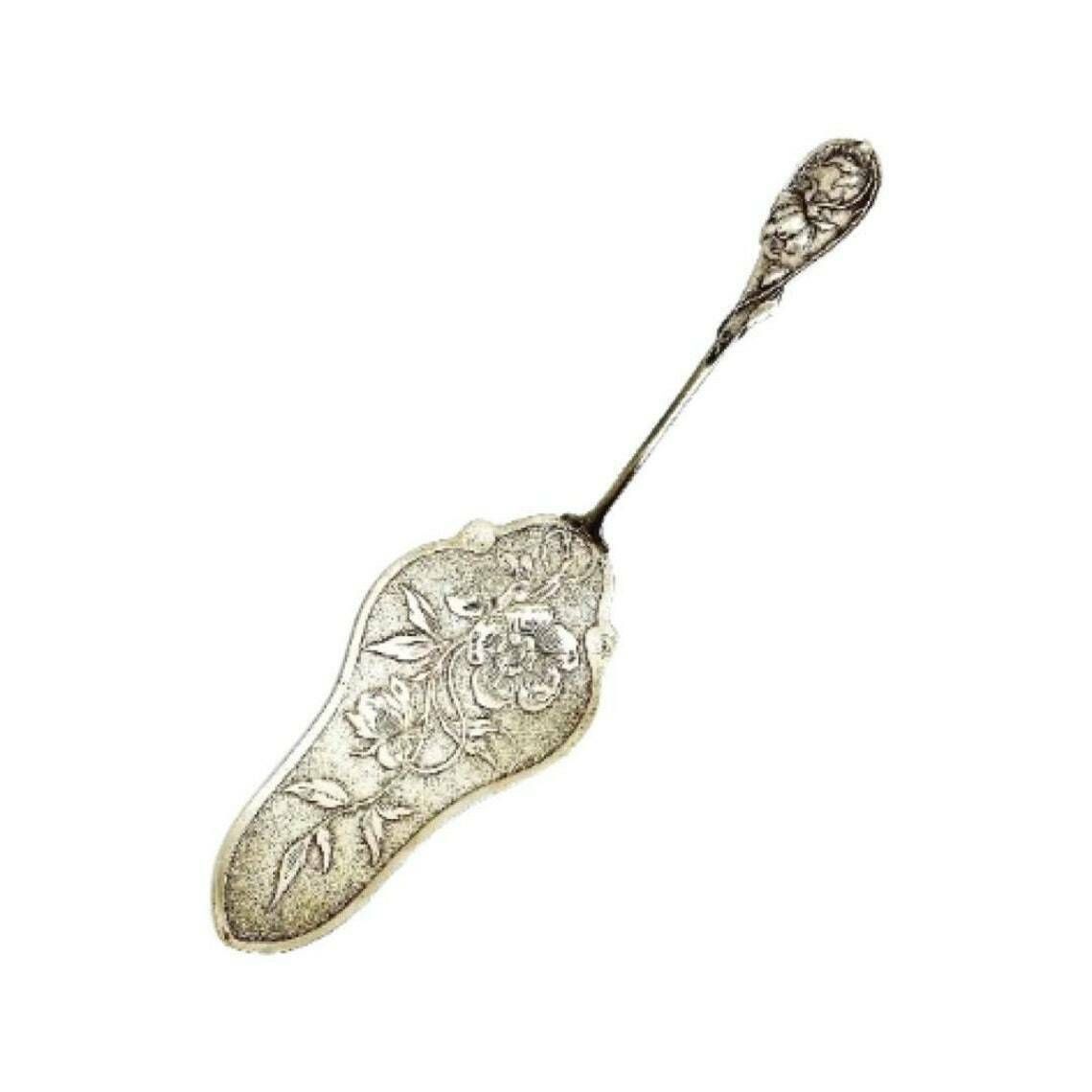 Taartschep Antiek Wmf N Art Nouveau Verzilverd Duits Taartschepper Taartvork Bruidstaart Huwelijkscadeau Romantisch 1900s