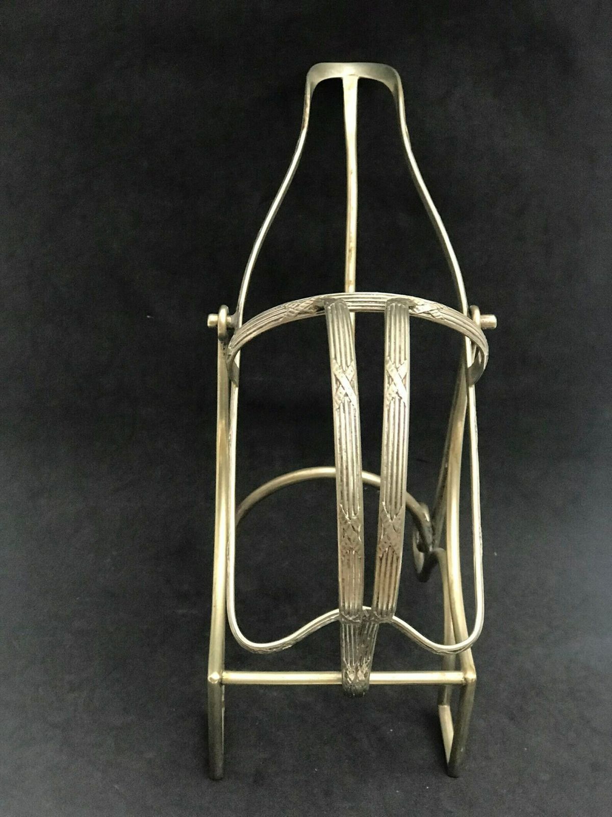 Wine Cradle Bottle Stand Holder Wine Cradle, Mechanical Wine Holder Stand Bar Accessories Gift For Him Bar Tools Bar Cart Stylish photo vintage