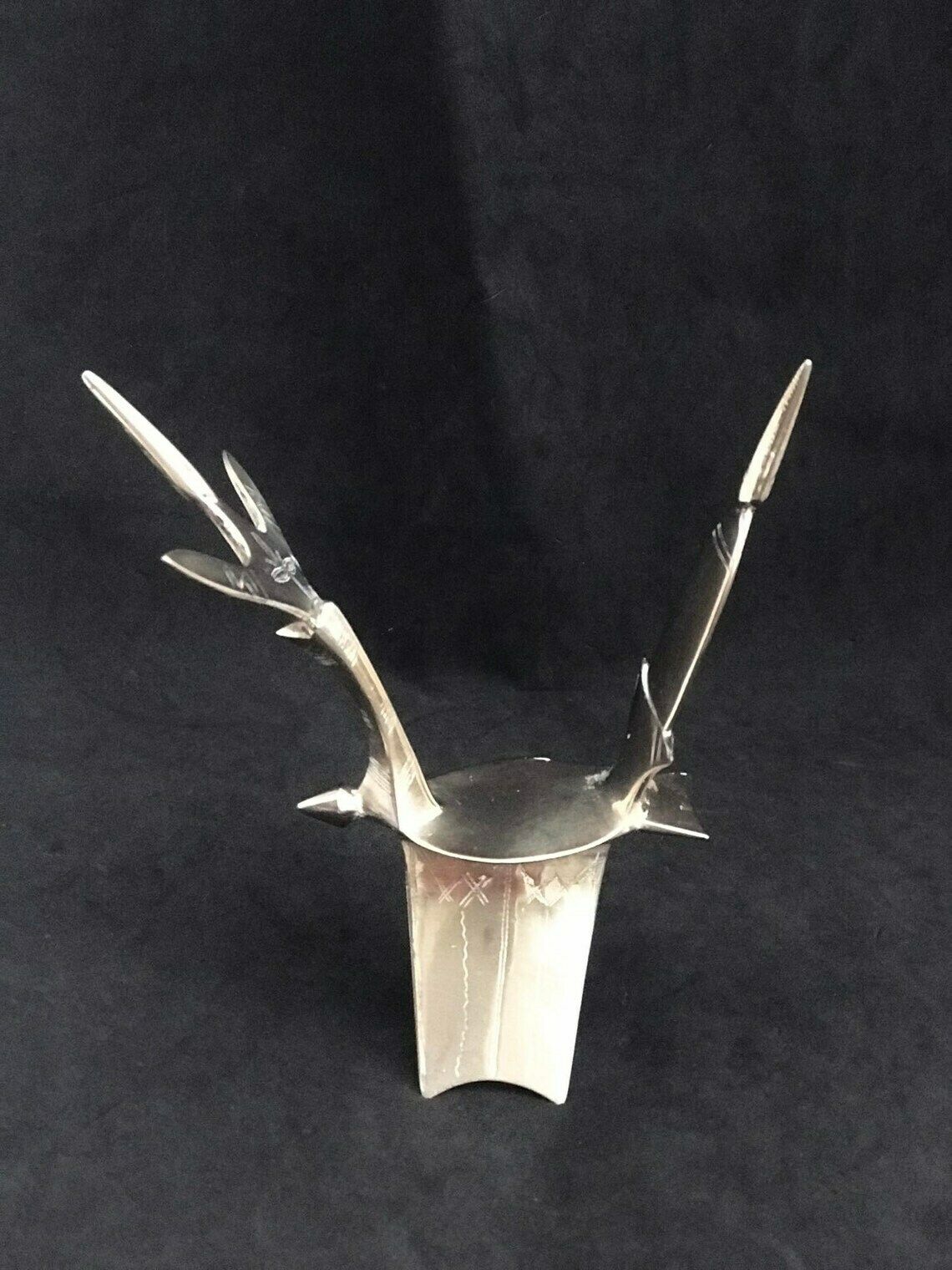 Tuareg Art Camel Saddle Ethnic Amulet Talisman Silver Tribal Jewelry African Berber Nomadic Art Authentic Handmade Decor Tuareg Collector photo for sale