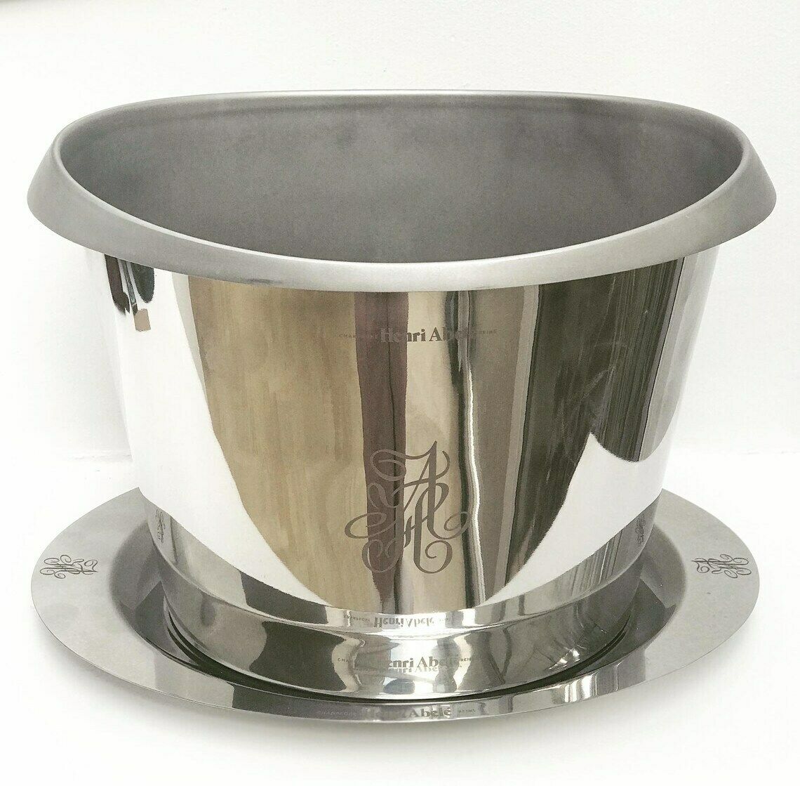 Champagne Bucket Large 2 Bottles Stainless Steel Bar Cart Decor Christmas Table Wine Chiller Cooler Gift For Wedding Gift Man Cave photo furniture