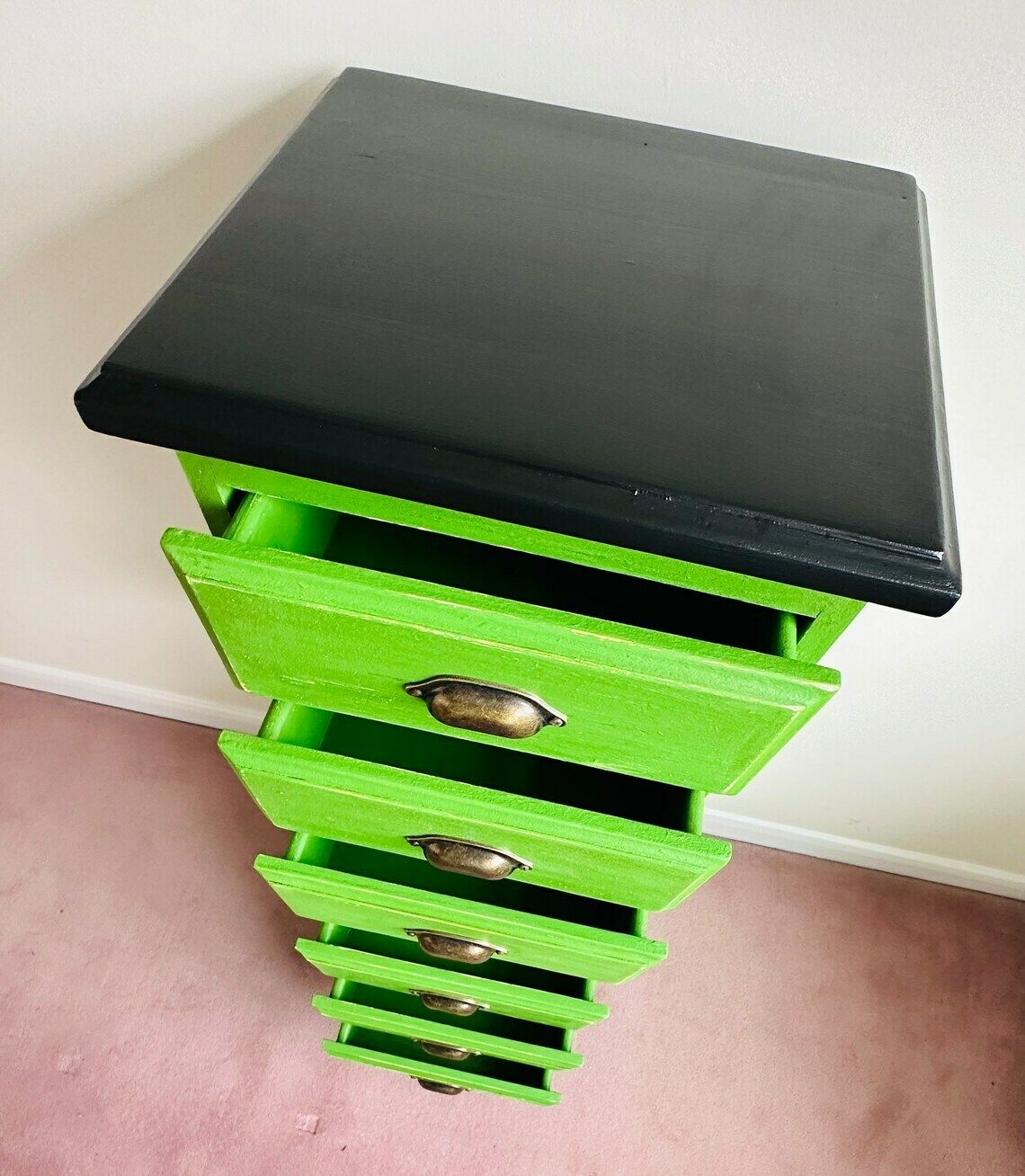 Emerald Green Tallboy – Upcycled Train Rail Railway photo buy