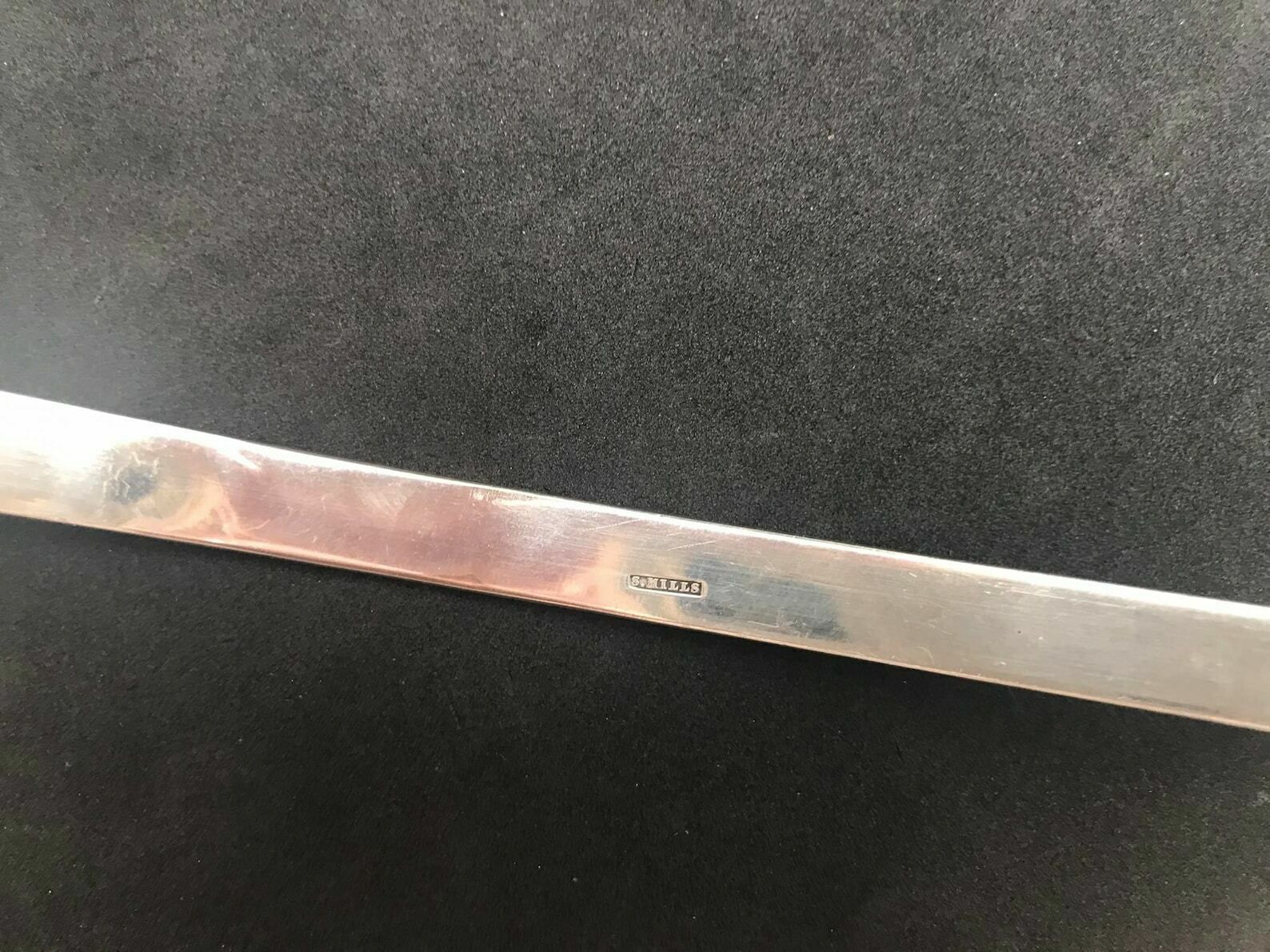 Crumb Shovel Silver Plated Scraper Table Tidy Wedding Gift For Couple Crumb Scoop photo buy