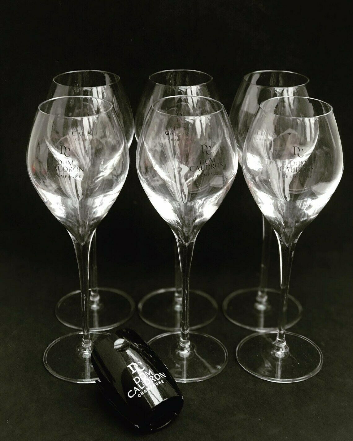 Vintage Champagne Coupes Flutes Toasting Glasses, French Glassware, Celebration Glassware Wedding Glasses Luminarc Regency photo for sale