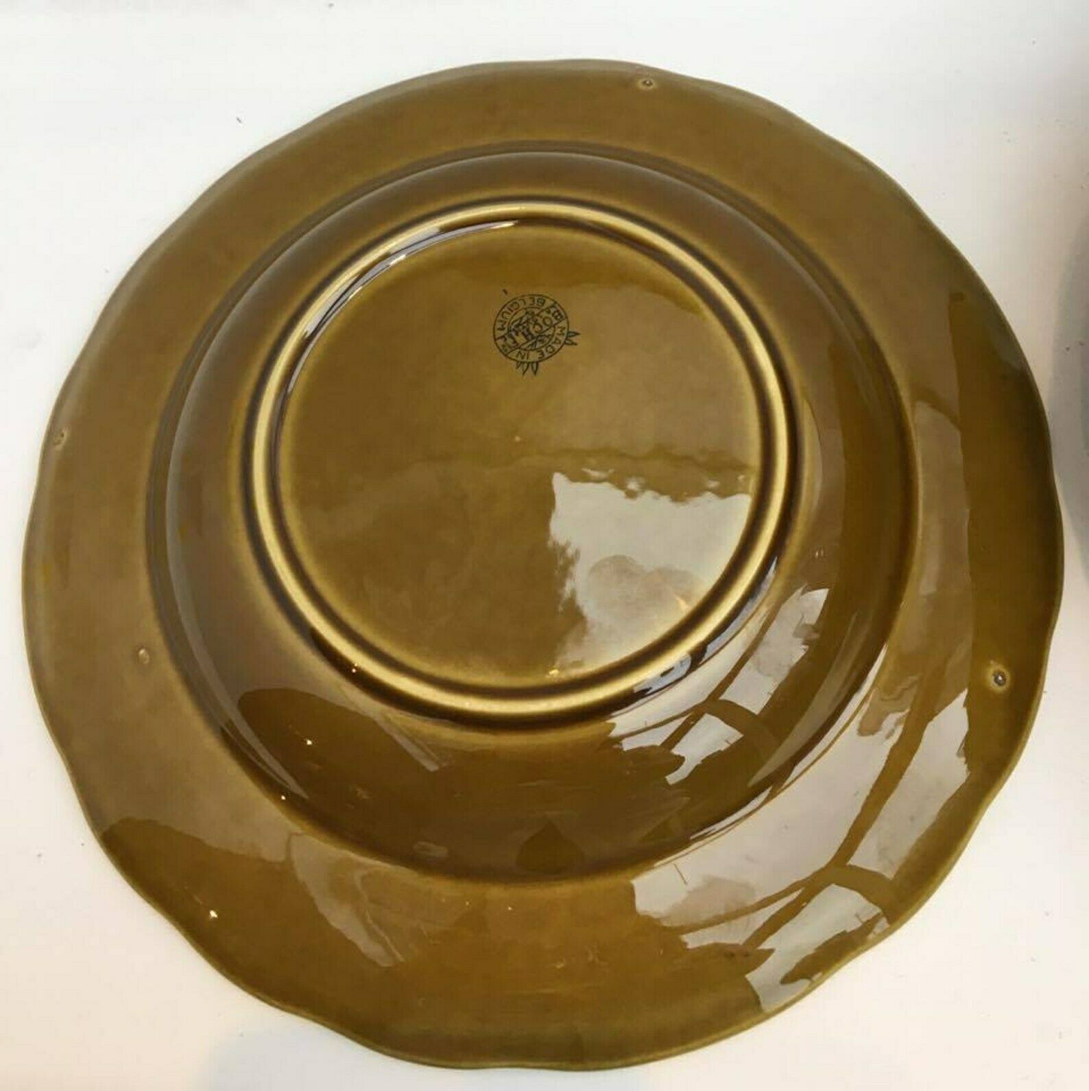 Soup Dishes Boch La Louviere Hollow Mid Century, Soup Plates, Vintage Table, Dinner Table, Lunch Table, Belgian Faience, Vintage Porcelain photo 185.0
