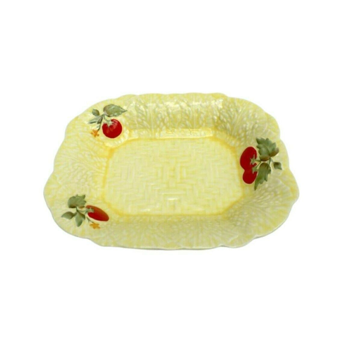 Serving Plate Vintage Crown Devon Yellow Tomato Plate, Crown Devon Garden, Dish And Plate, Crown Devon China Dishes, Art Deco ,Circa 1920s