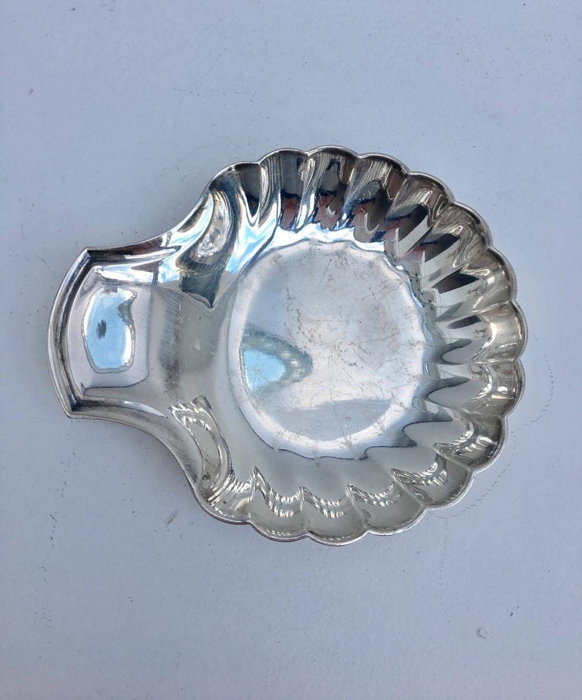 Shell Dish Christofle Butter Dish Seashell France 1920 Ring Dish Silver Plated Ring Plate Ring Dish Wedding Rings Ancien Bowl photo vinterior