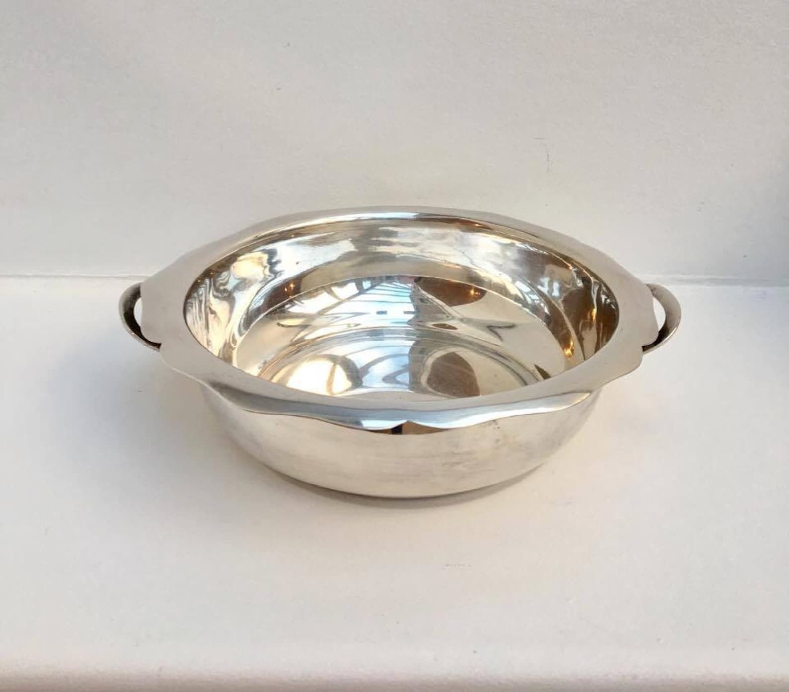 Serving Lidded Dish, Vegetables Plate, By Denayer, Silver Plated. 1960, Made In Belgium photo 110.0