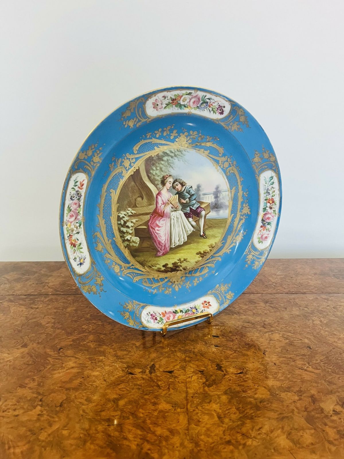 Fantastic Antique French Sevres Style Dish photo Home Decor