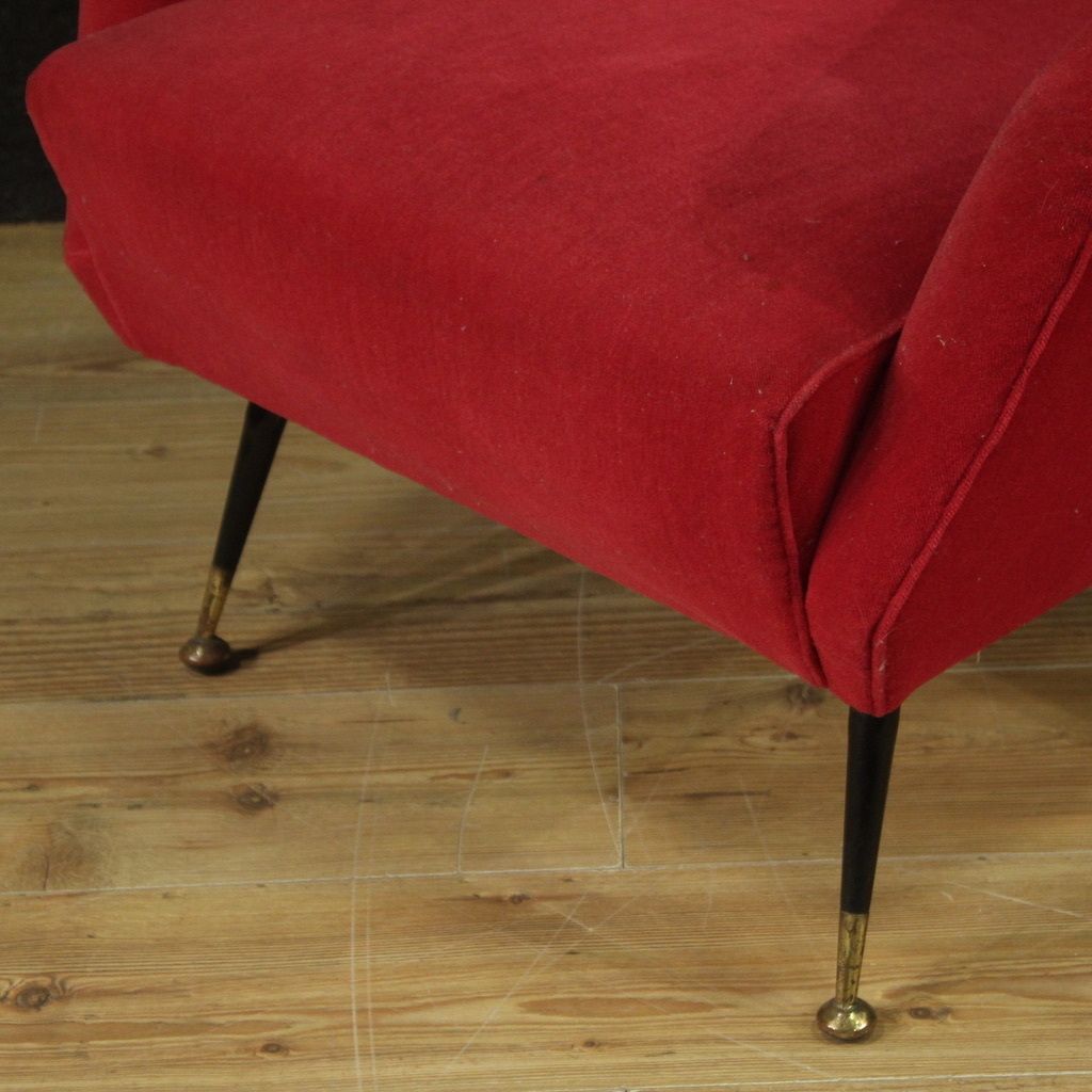 Pair Of Italian Armchairs From The 60s photo vintage