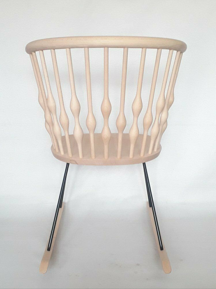Nub So1454 Rocking Chair By Patricia Urquiola For Andreu World, 2010s photo furniture