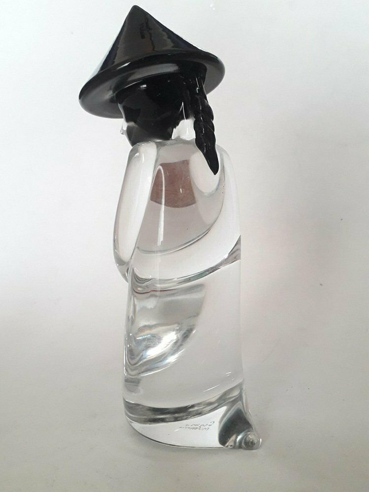 Chinese Murano Glass Figure By Archimede Seguso For Seguso, 1970s photo Home Decor