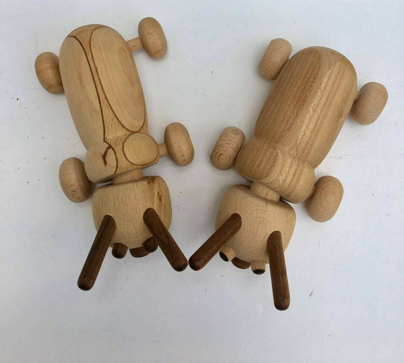 Houten Speelgoed Voor Peuters – Bewegende Mieren, Scandinavisch Dierenspeelgoed, Kinderspeelgoed, Cadeau Voor Kinderen, Houten Babyspeelgoed photo vinterior