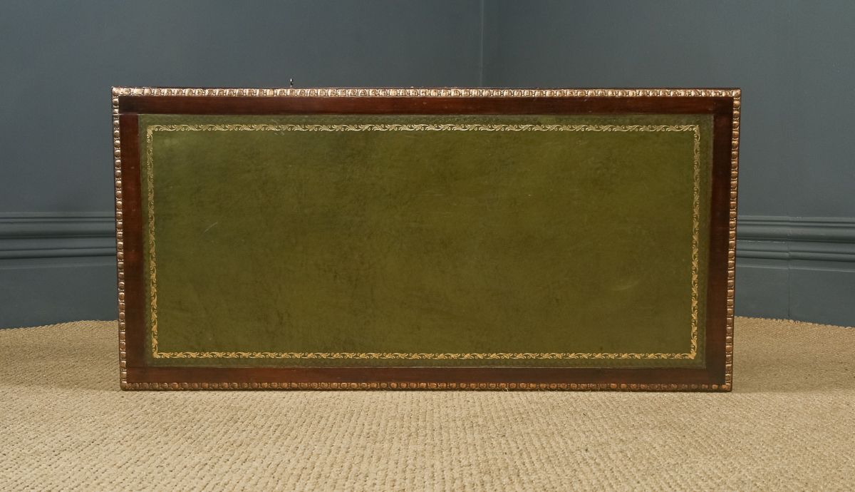 photo buy French 19th Century Louis XV Gilt & Leather  Writing Table (Circa 1880)