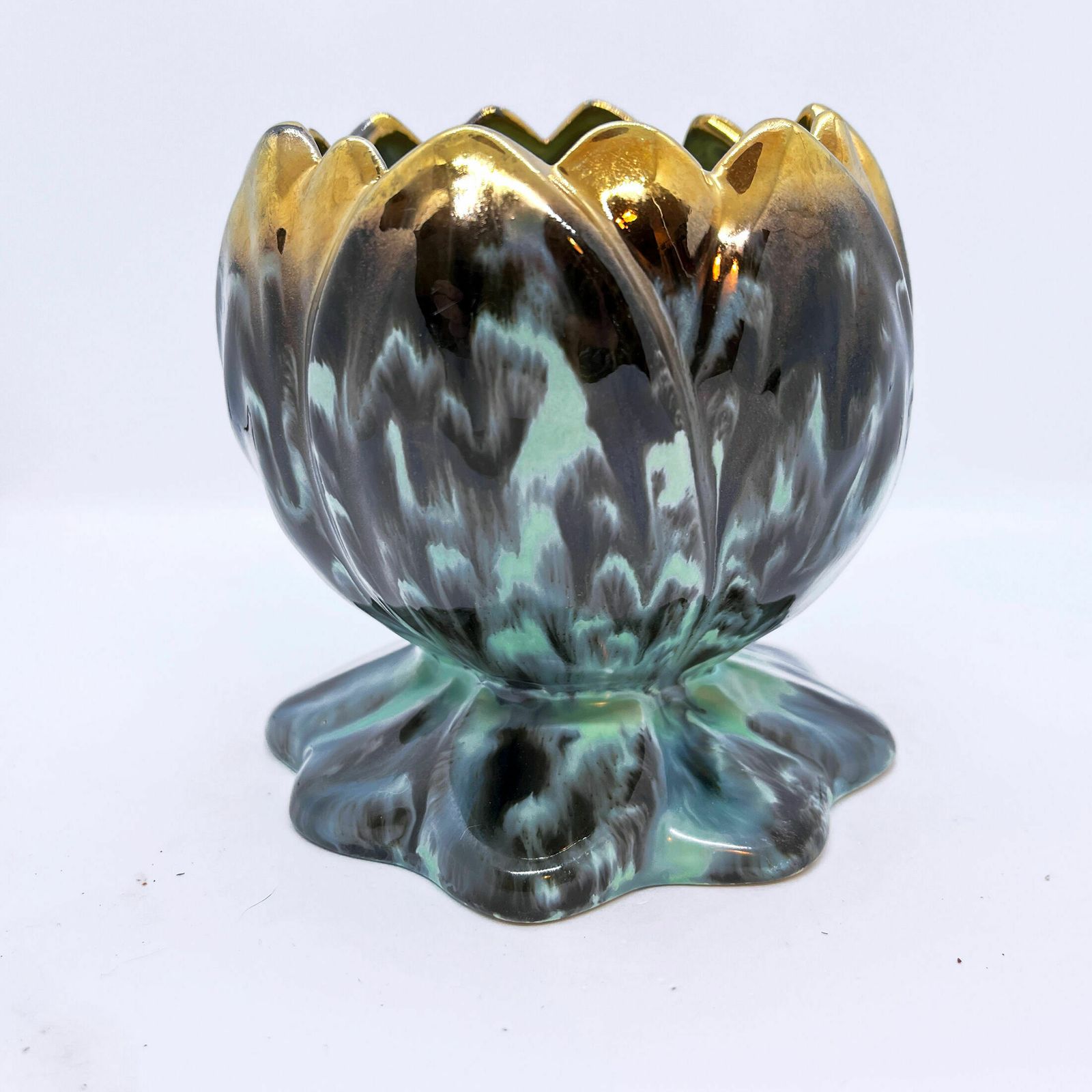 1970s Ceramic Pot, Planter Staffel Limburg, Germany photo buy