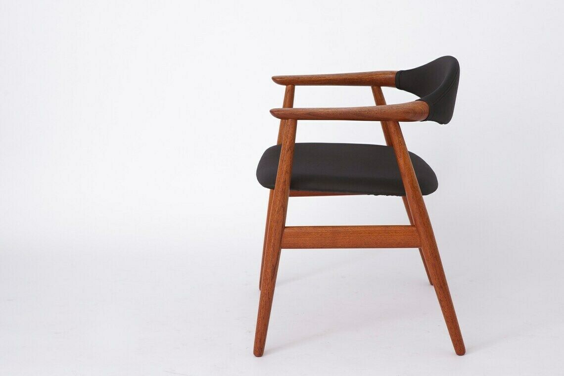 Armchair Erik Kirkegaard, 1960s Denmark, Vintage, Teak, For Manufacturer Glostrup photo for sale