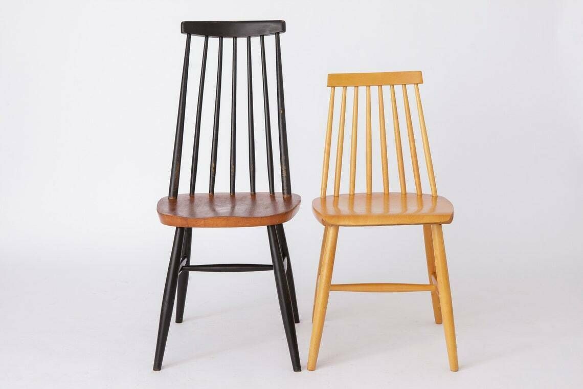 1 Of 3 Vintage Chairs Nesto Tapiovaara Style 60s 70s photo furniture
