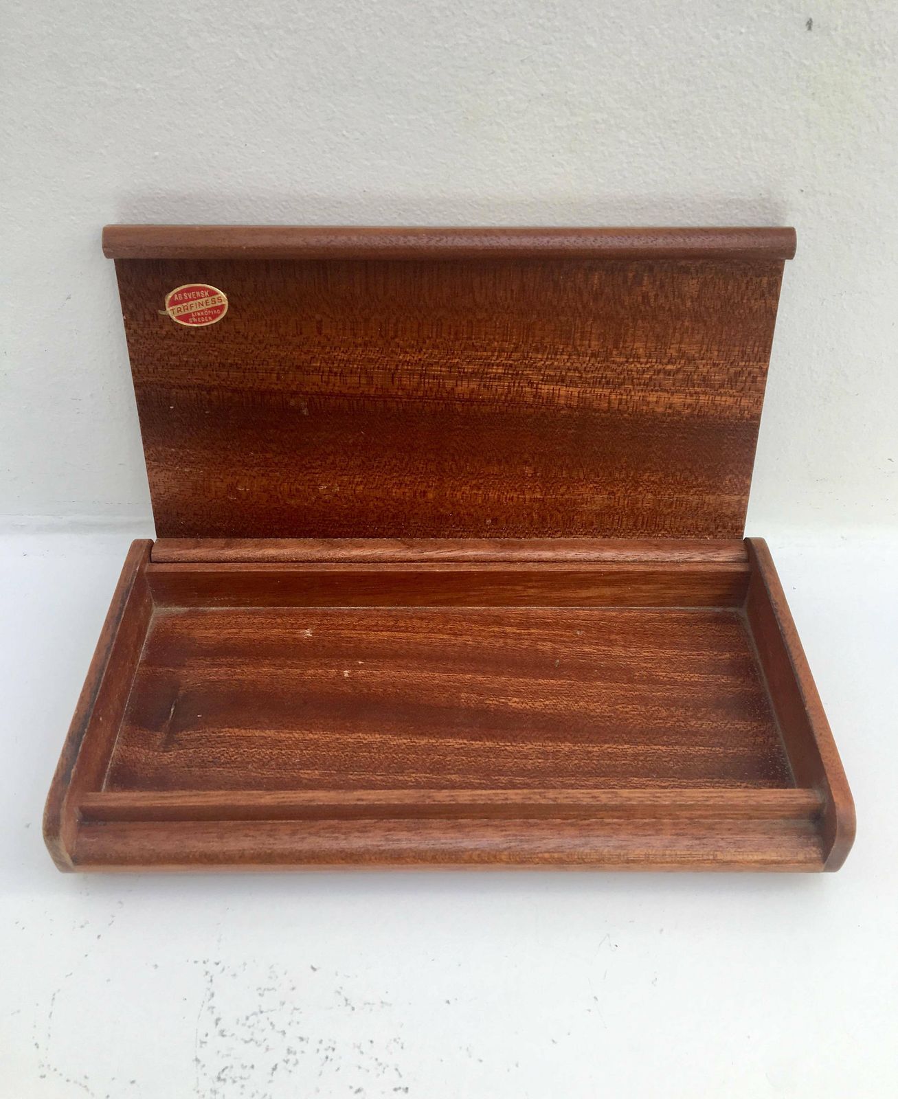 photo furniture Wooden Box Mid Century Casket Stamp Box Ab Träfiness Linköping, Sweden Box Cigarettes Box Cards Box Rings Box 60s Gift For Her Box Collector