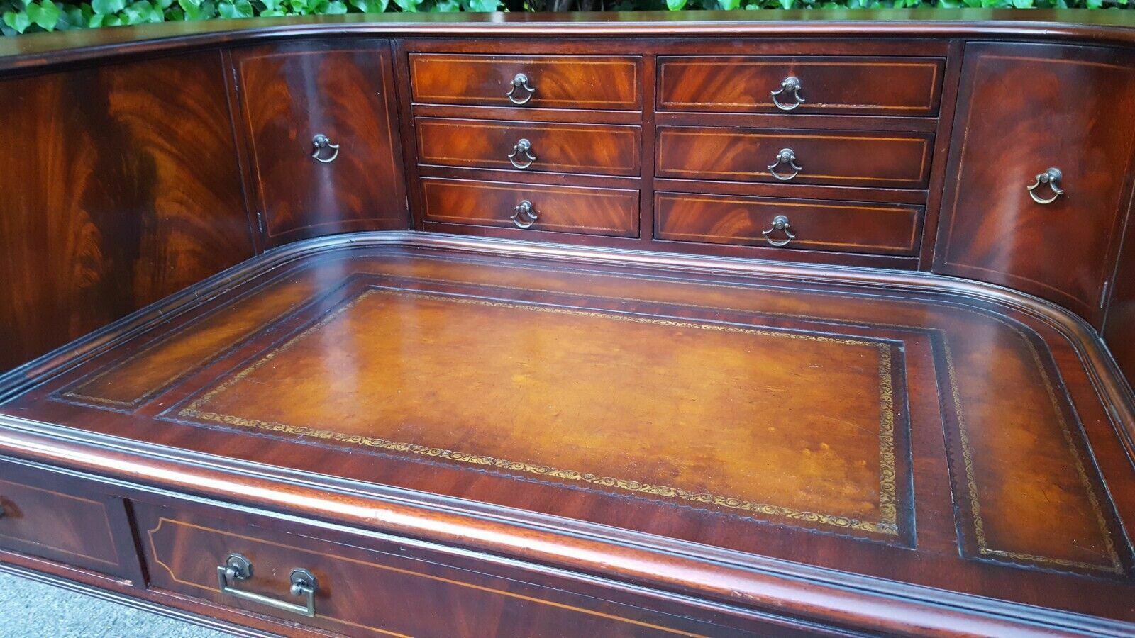 Antique Mahogany Carlton House Desk photo Furniture