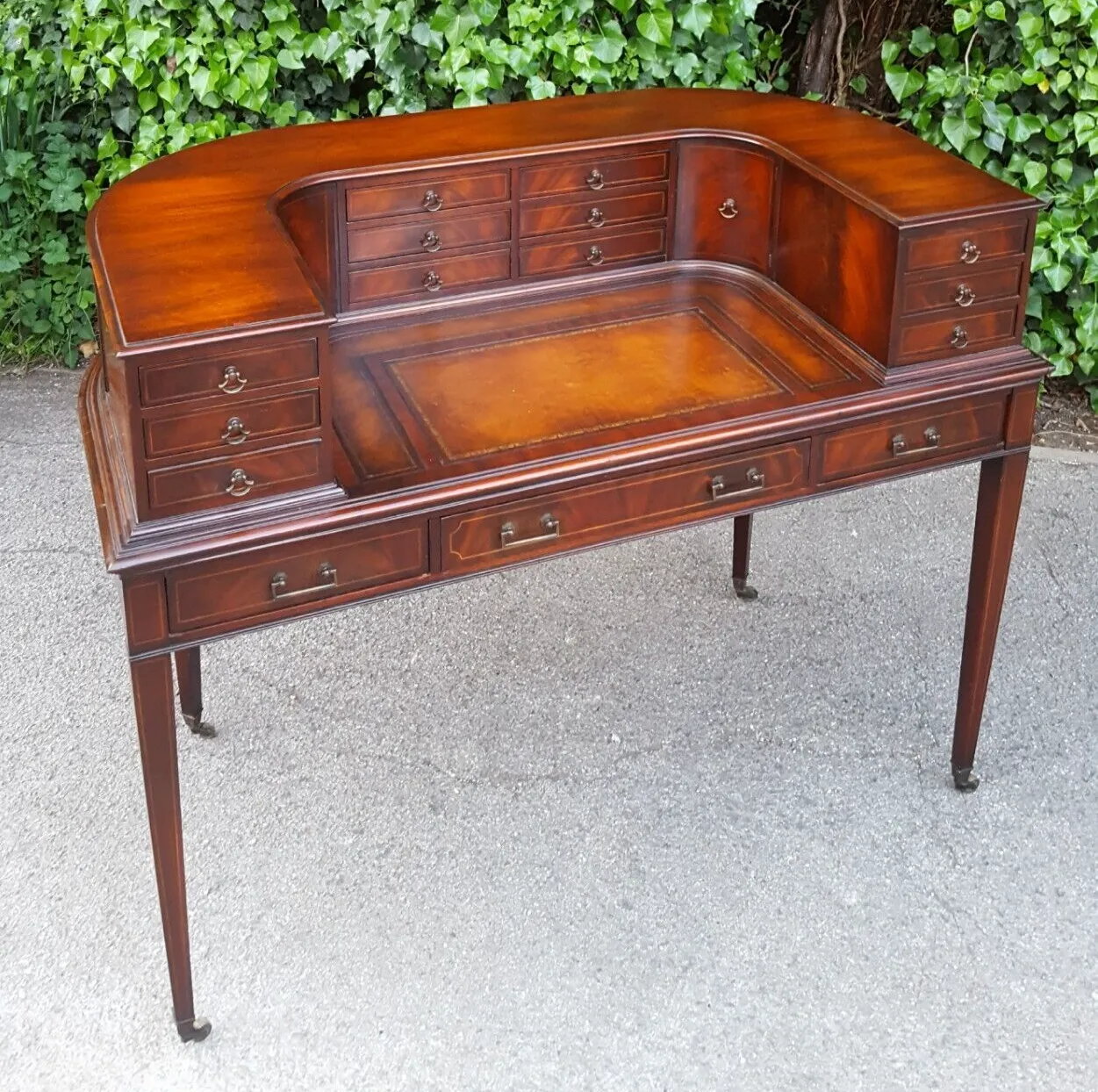 Antique Mahogany Carlton House Desk photo buy