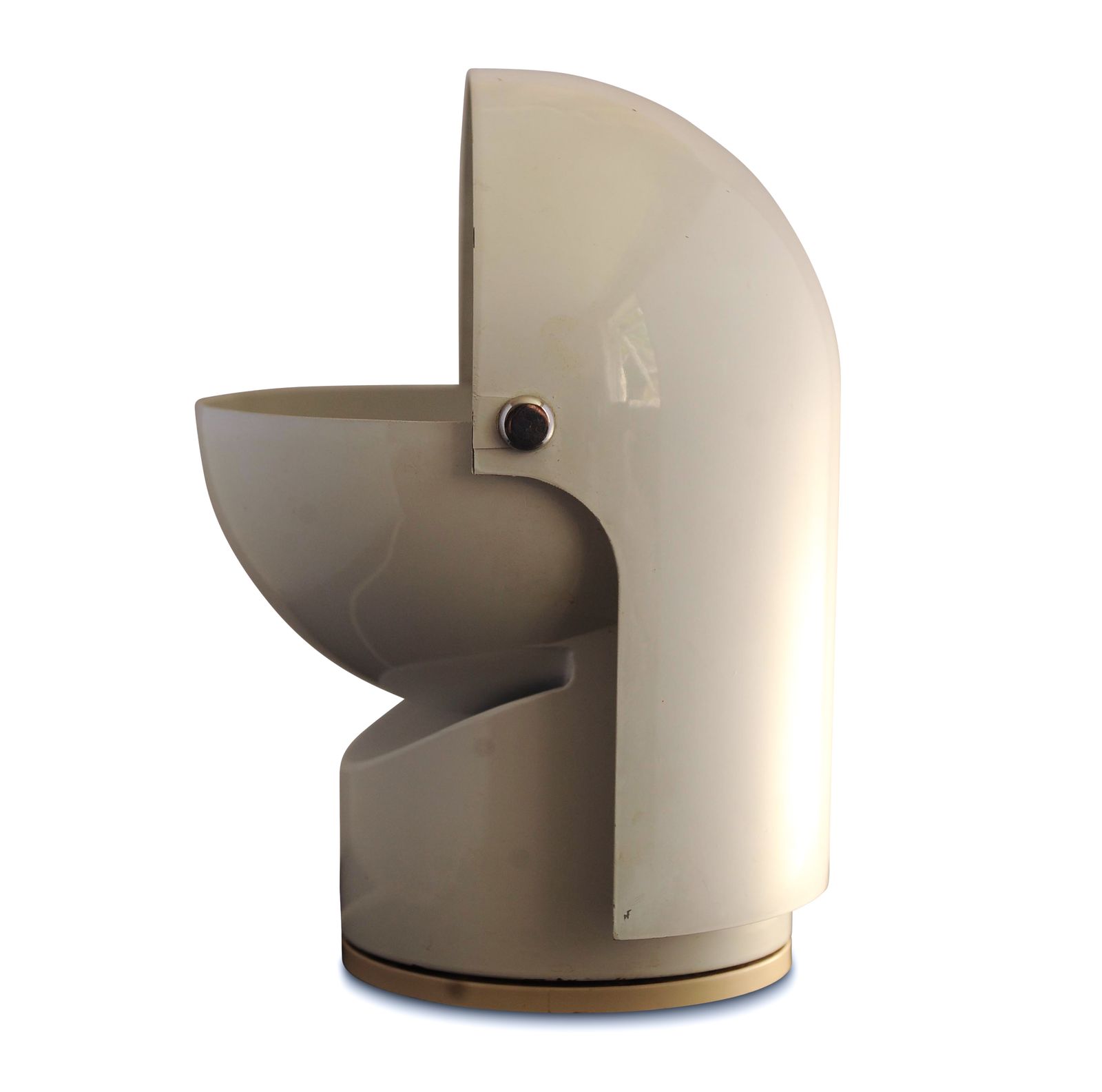 2800.0 Gae Aulenti For Artemide 1972 Mid Century Modern Italian "Pileino" Electric Table Lamp  Made In Italy Ol photo