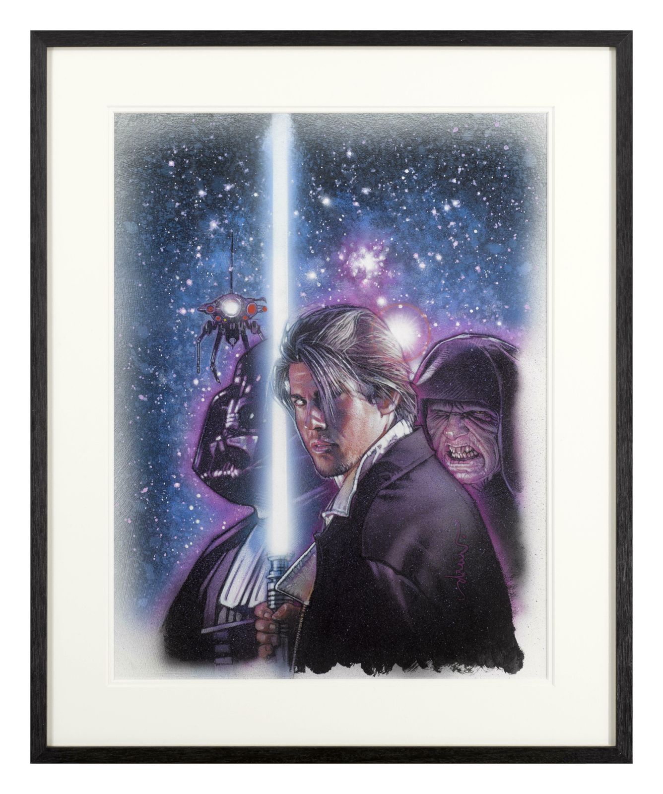 Star Wars: The Last Of The Jedi Book 6 Return Of The Dark Side photo Art