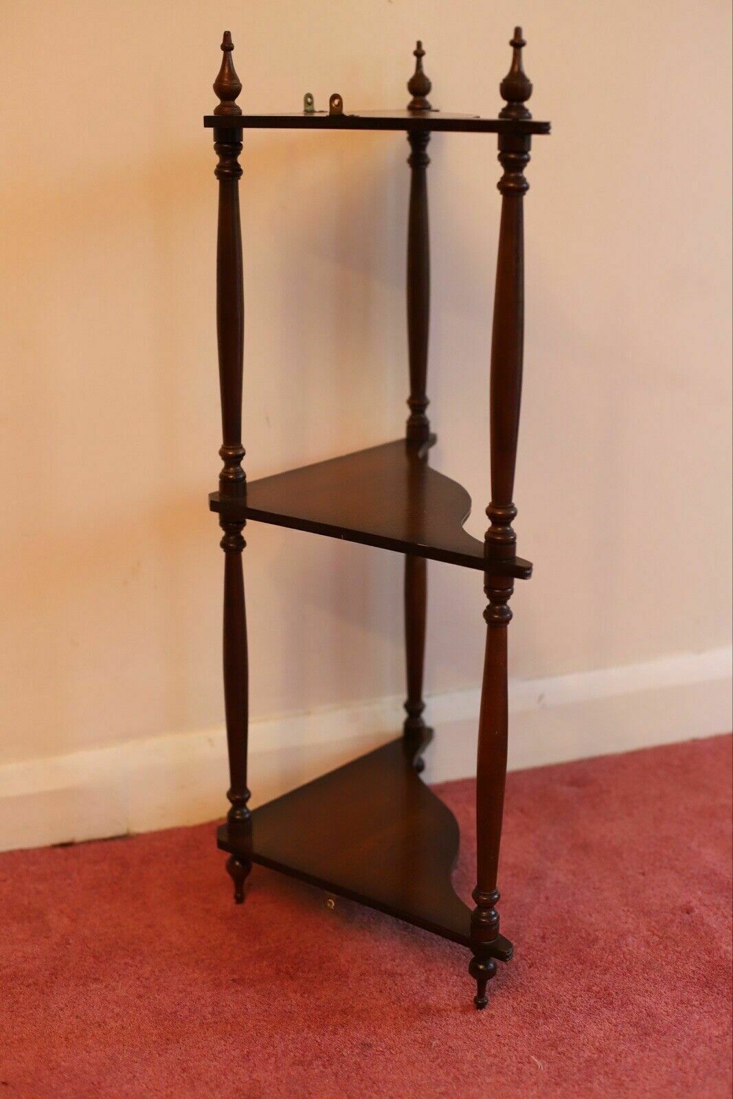 Victorian Mahogany Three Tier Whatnot photo furniture
