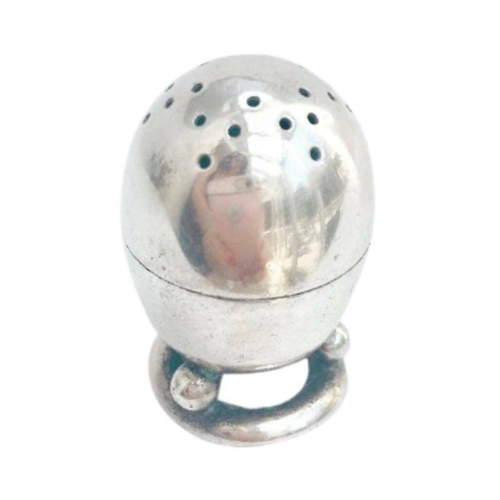 Victorian Salt Shaker William Hutton Of Sheffield, XIX Century Silver Plated, Antique Salt Table, English Silver Plated, Collectors