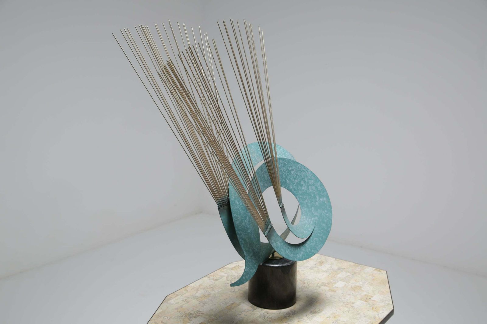 Kinetic Sculpture By Curtis Jere For Artisan House. photo for sale