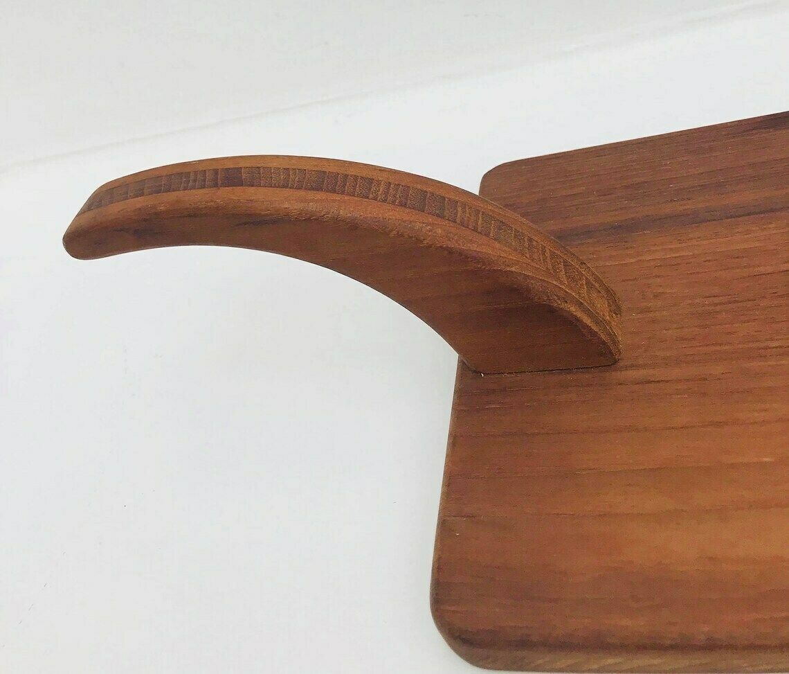 Wooden Cutting Board Danish Vintage Tools Mid Century Cheese Board Bread Cutting Board Appetizers Platter Bar Kitchen Food Photography Prop photo Home Decor
