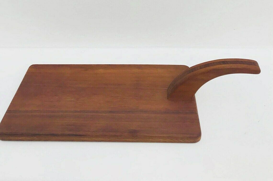 Wooden Cutting Board Danish Vintage Tools Mid Century Cheese Board Bread Cutting Board Appetizers Platter Bar Kitchen Food Photography Prop photo buy