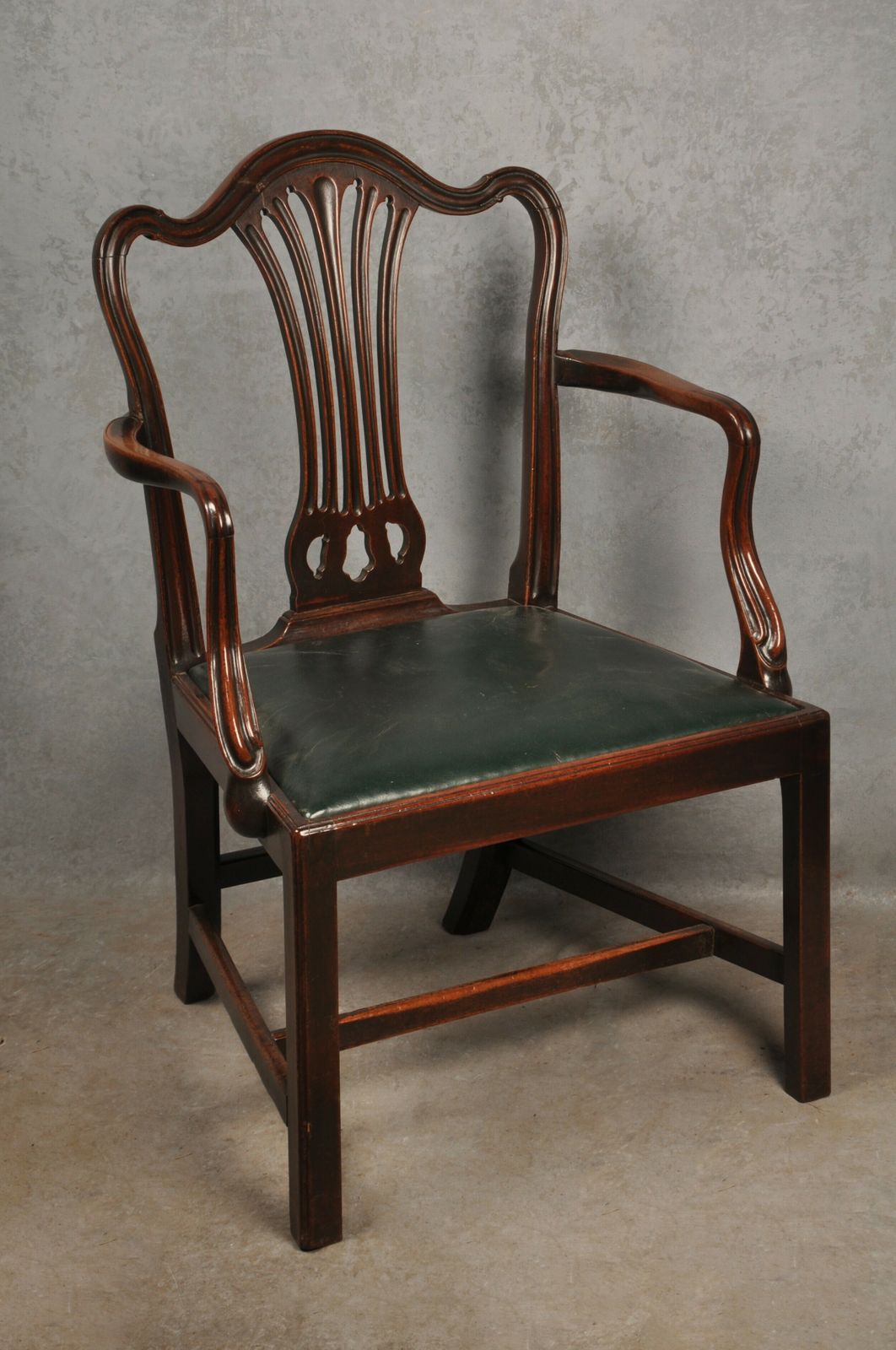 Set Of Eight 18th Century Mahogany Hepplewhite Chairs photo for sale