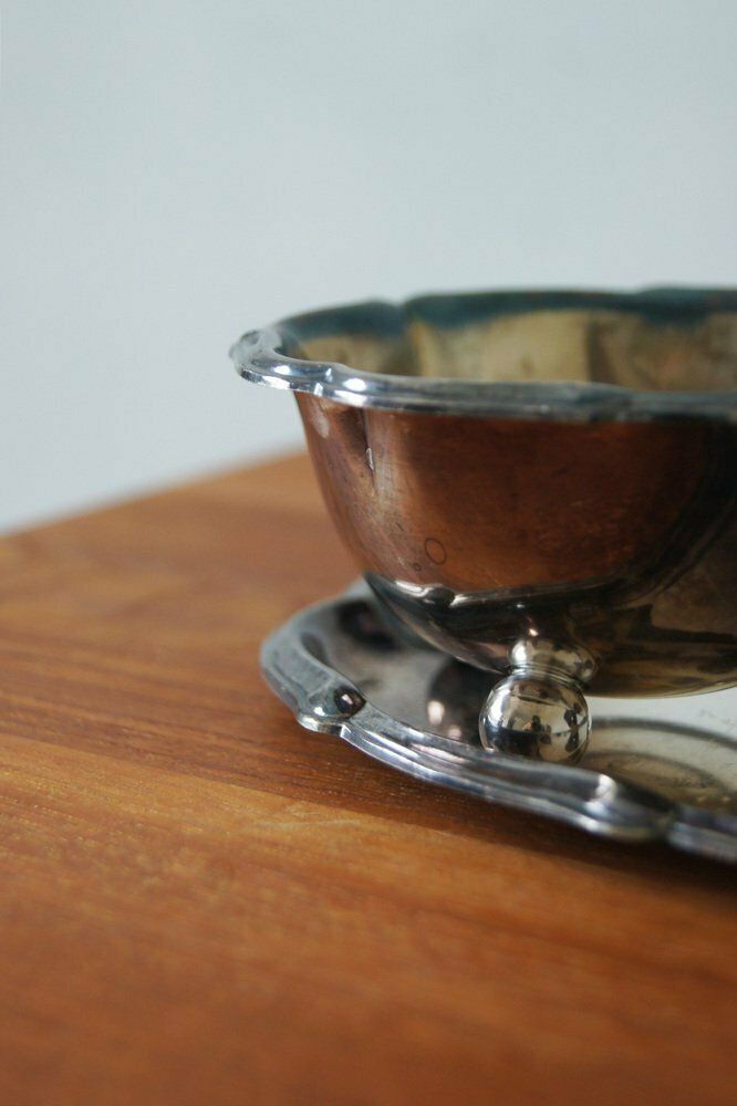 Milk And Sugar Set On Tray From Wmf 1953 Set Of 3 photo Home Decor