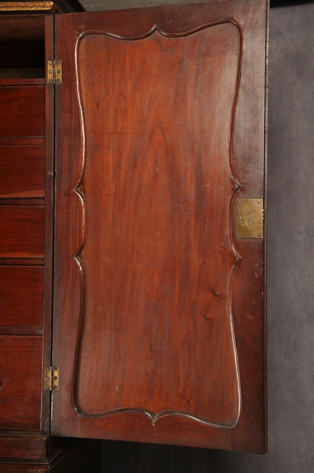 Fine 18th Century Mahogany Secretaire Cabinet photo vinterior