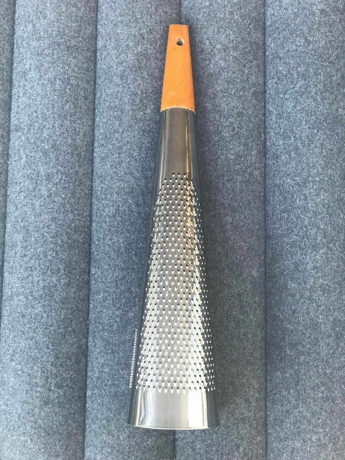 Alessi Todo Giant Hard Cheese Grater In 18/10 Stainless Steel Alessi Todo Grater Extra Large Warming House Gift For Friend Wedding Gift photo vinterior