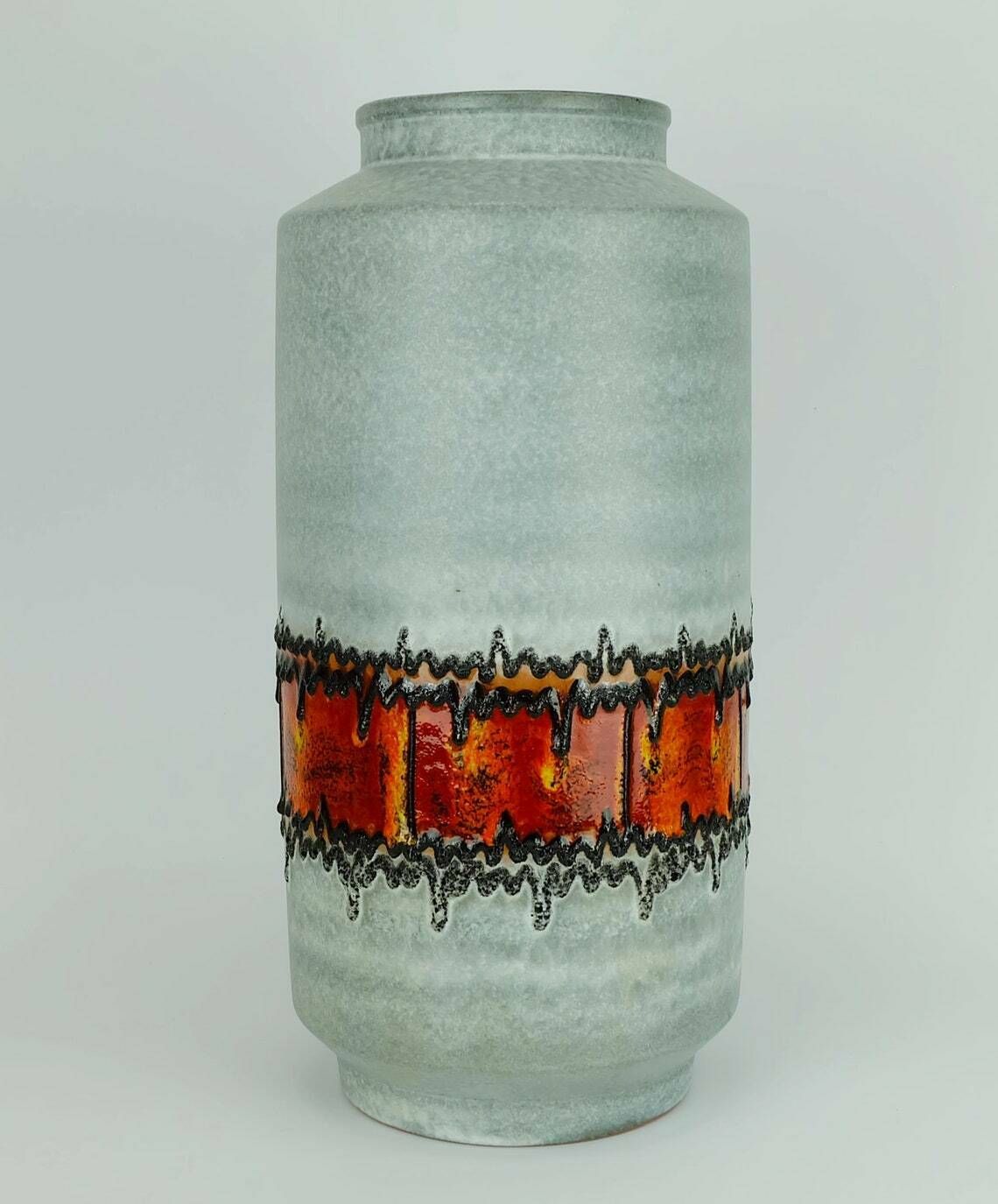 Fantastic 1960s Mid Century Vase Floorvase Carstens Keramik Model 1264 45 photo Home Decor