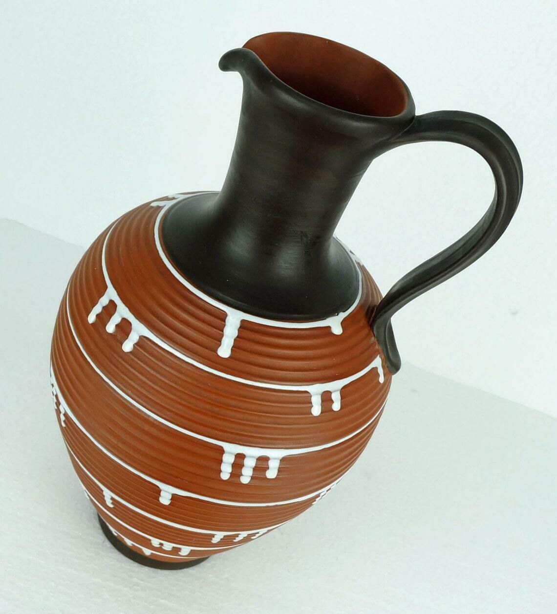 Large Mid Century Vase Jug Vase By Ilkra Decor Palermo 1950s Model 52/35 photo 135.492