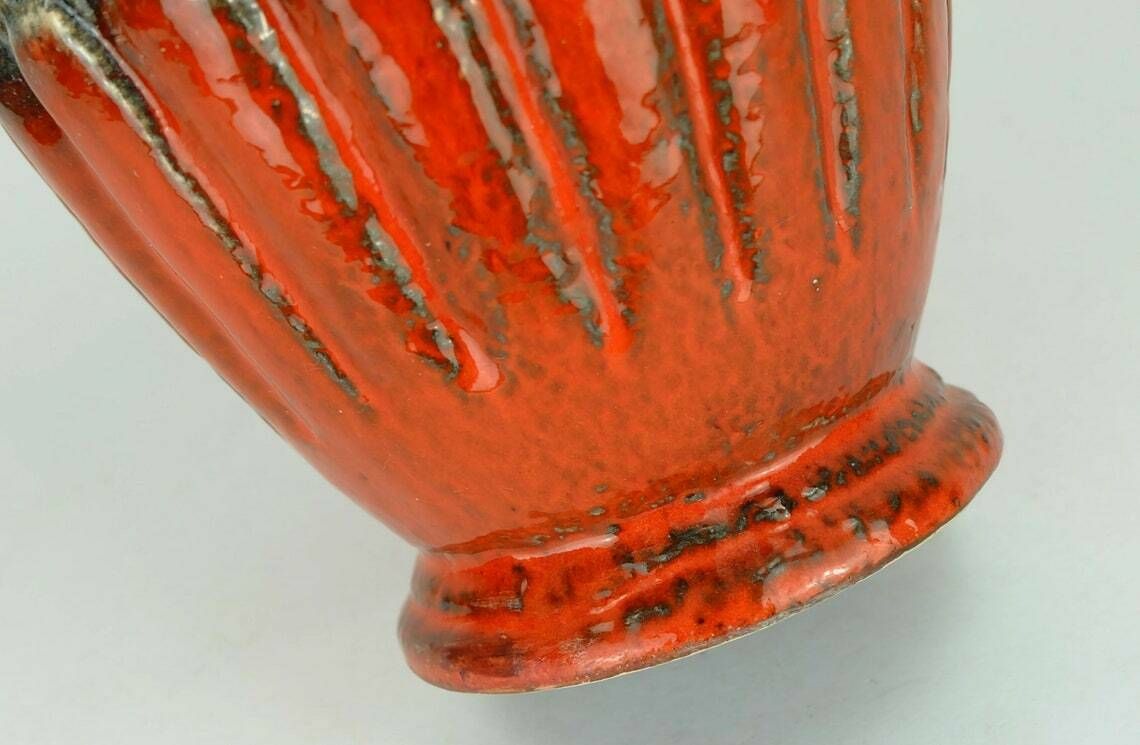 photo furniture 1960's Vintage Retro Vase Jug Abstract Pattern Bay Keramik Wgp Model 73 30
